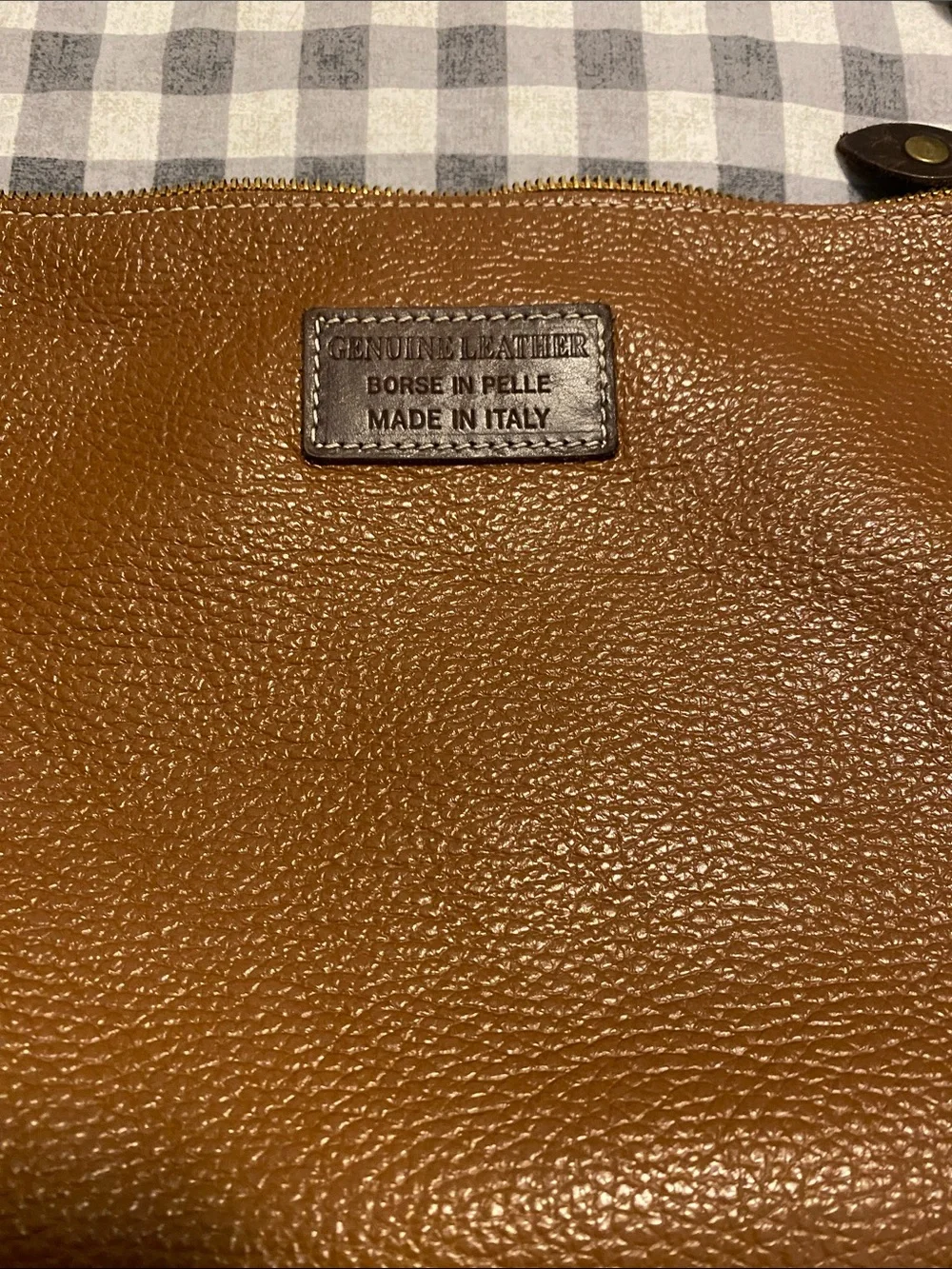 Borse in Pelle Genuine Leather Crossbody Purse